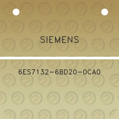 siemens-6es7132-6bd20-0ca0