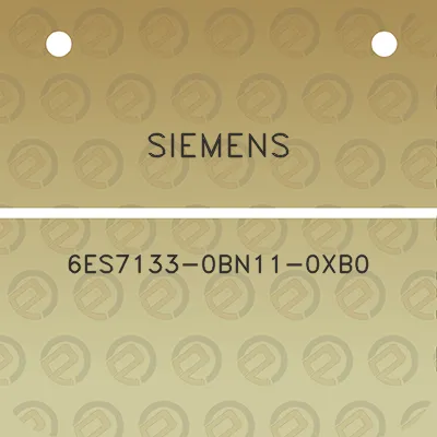 siemens-6es7133-0bn11-0xb0