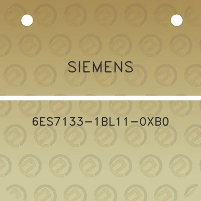 siemens-6es7133-1bl11-0xb0