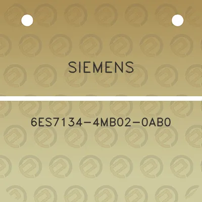 siemens-6es7134-4mb02-0ab0