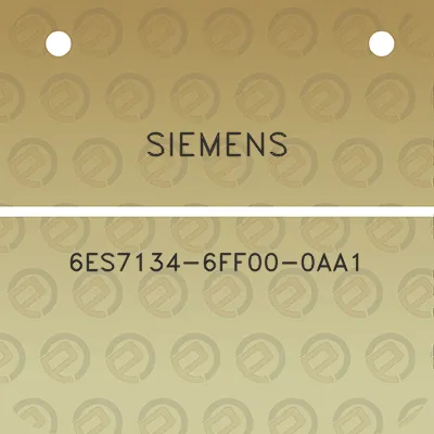 siemens-6es7134-6ff00-0aa1