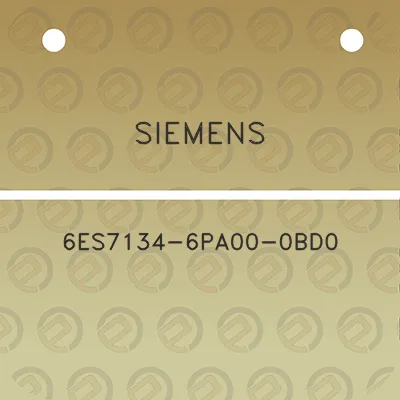 siemens-6es7134-6pa00-0bd0