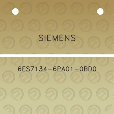 siemens-6es7134-6pa01-0bd0