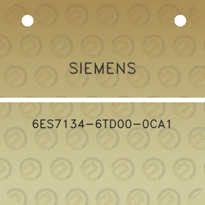 siemens-6es7134-6td00-0ca1