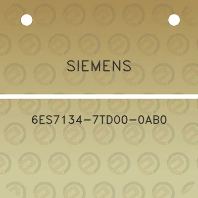 siemens-6es7134-7td00-0ab0