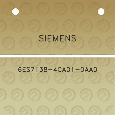 siemens-6es7138-4ca01-0aa0