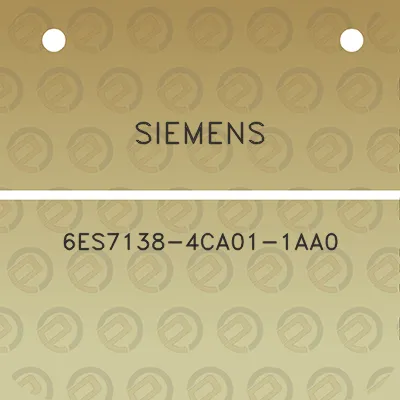 siemens-6es7138-4ca01-1aa0