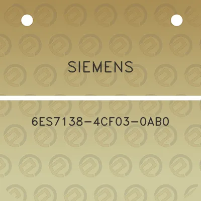 siemens-6es7138-4cf03-0ab0