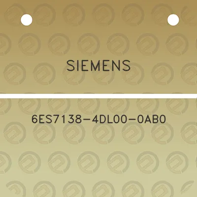 siemens-6es7138-4dl00-0ab0