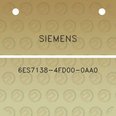 siemens-6es7138-4fd00-0aa0