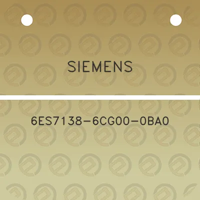 siemens-6es7138-6cg00-0ba0