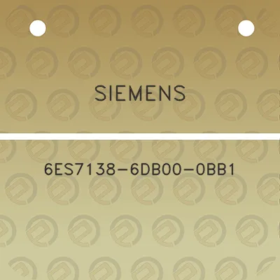 siemens-6es7138-6db00-0bb1