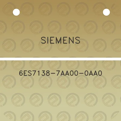 siemens-6es7138-7aa00-0aa0