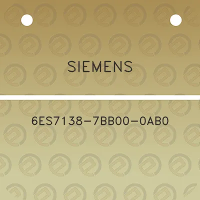 siemens-6es7138-7bb00-0ab0