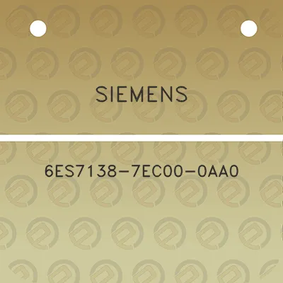 siemens-6es7138-7ec00-0aa0