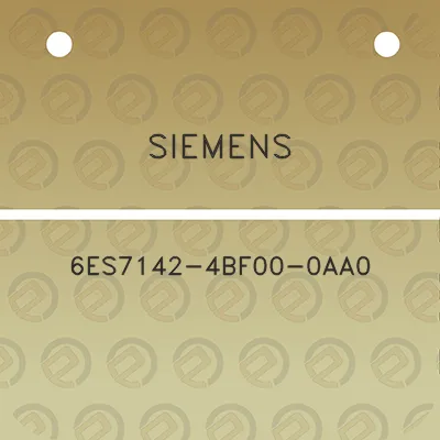 siemens-6es7142-4bf00-0aa0