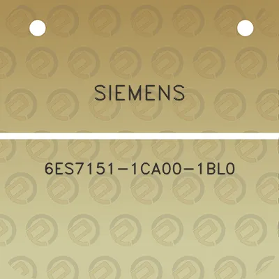 siemens-6es7151-1ca00-1bl0