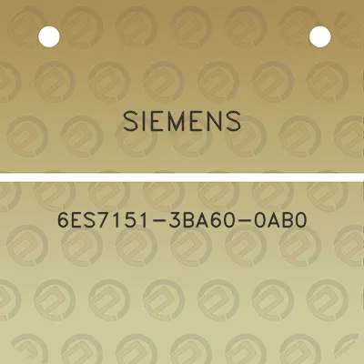 siemens-6es7151-3ba60-0ab0