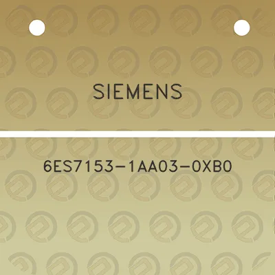 siemens-6es7153-1aa03-0xb0