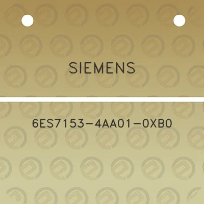 siemens-6es7153-4aa01-0xb0