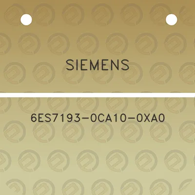 siemens-6es7193-0ca10-0xa0