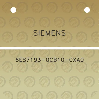 siemens-6es7193-0cb10-0xa0