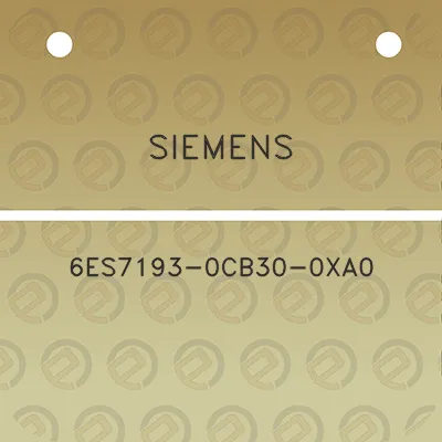 siemens-6es7193-0cb30-0xa0