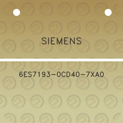 siemens-6es7193-0cd40-7xa0