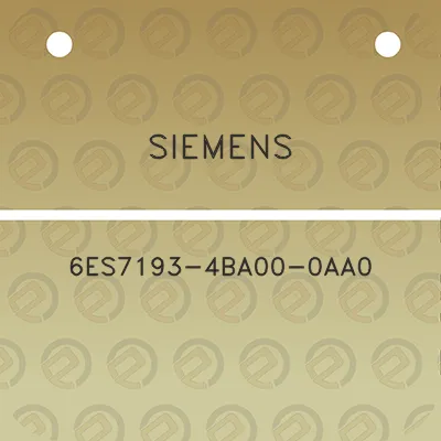 siemens-6es7193-4ba00-0aa0