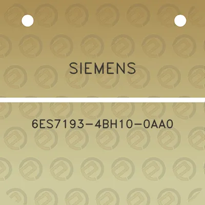 siemens-6es7193-4bh10-0aa0