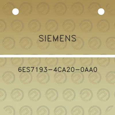 siemens-6es7193-4ca20-0aa0