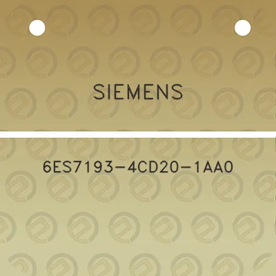 siemens-6es7193-4cd20-1aa0