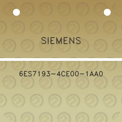 siemens-6es7193-4ce00-1aa0