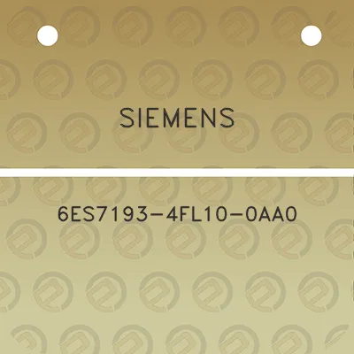 siemens-6es7193-4fl10-0aa0