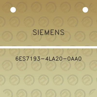 siemens-6es7193-4la20-0aa0