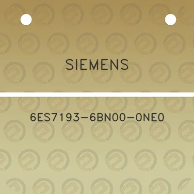 siemens-6es7193-6bn00-0ne0