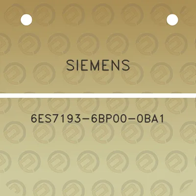 siemens-6es7193-6bp00-0ba1