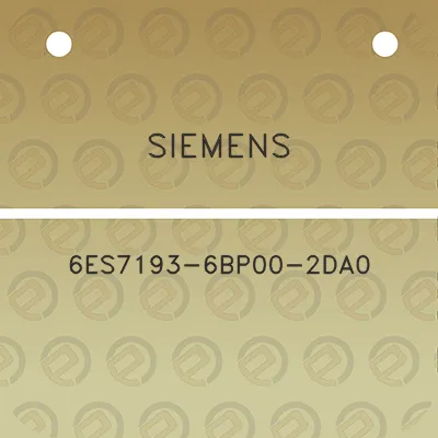 siemens-6es7193-6bp00-2da0