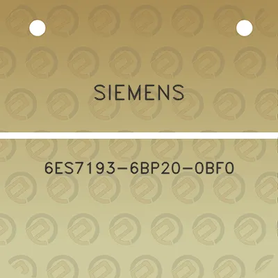 siemens-6es7193-6bp20-0bf0