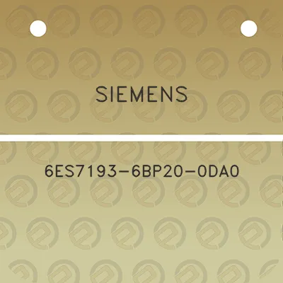 siemens-6es7193-6bp20-0da0