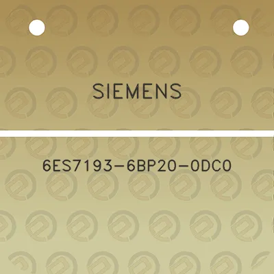 siemens-6es7193-6bp20-0dc0