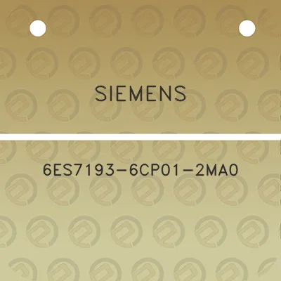 siemens-6es7193-6cp01-2ma0