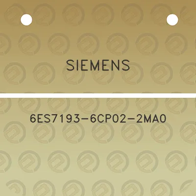 siemens-6es7193-6cp02-2ma0