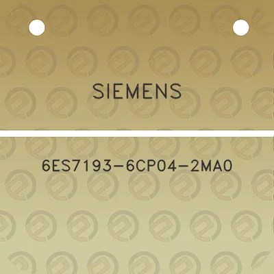 siemens-6es7193-6cp04-2ma0