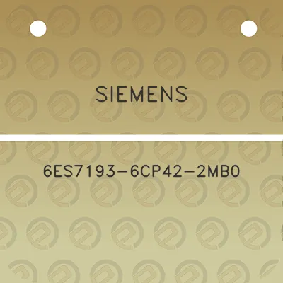 siemens-6es7193-6cp42-2mb0