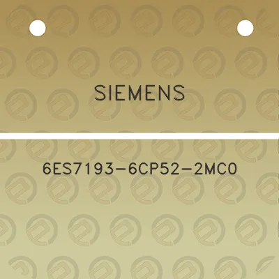 siemens-6es7193-6cp52-2mc0