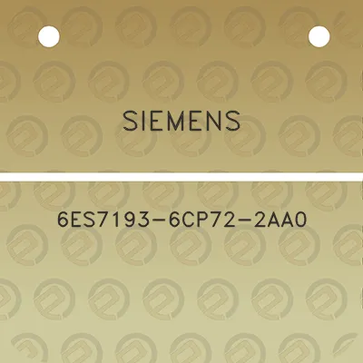 siemens-6es7193-6cp72-2aa0