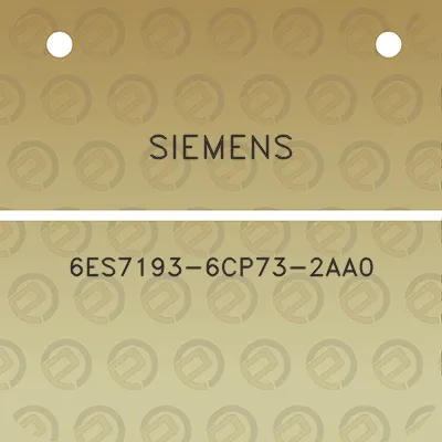 siemens-6es7193-6cp73-2aa0