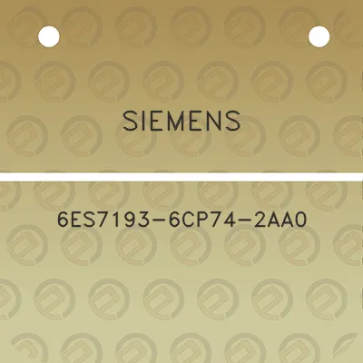 siemens-6es7193-6cp74-2aa0