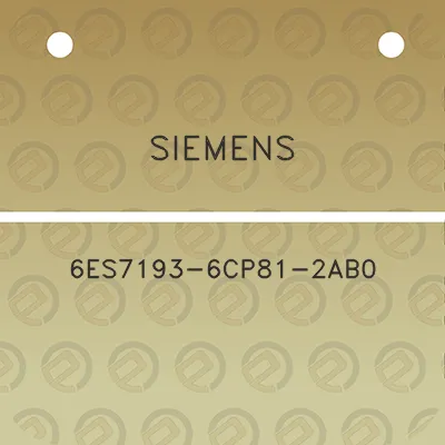 siemens-6es7193-6cp81-2ab0